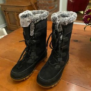 Black Winter Boots